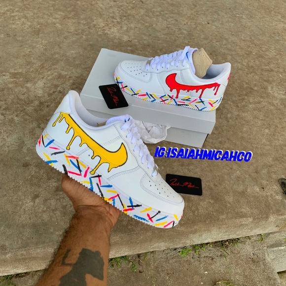 nike air force 1 custom drip nike air force 1 custom drip
